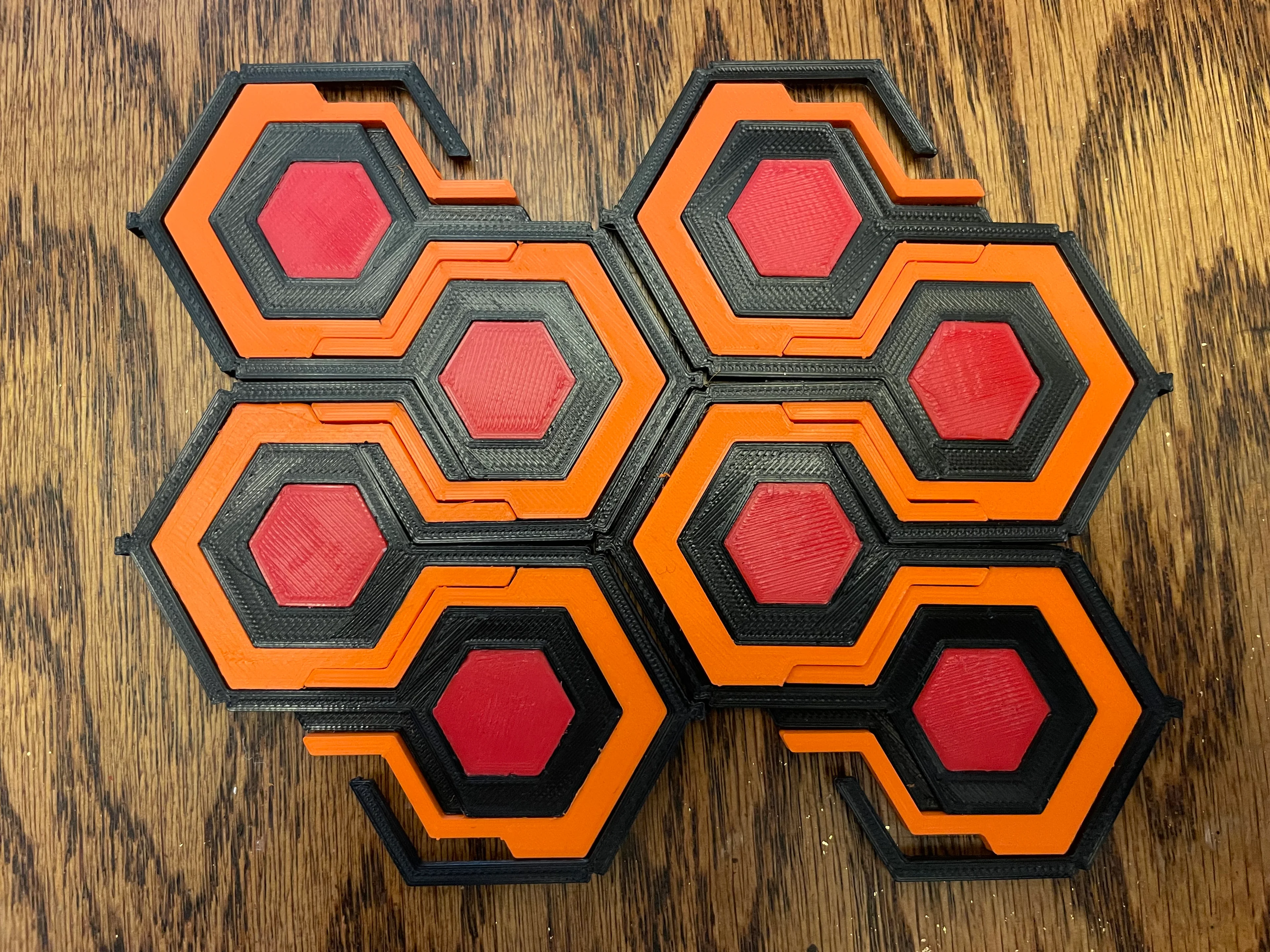 Overlook Hotel Carpet Tile 3d model