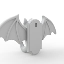 Bat Key Hook for Wall 3d model