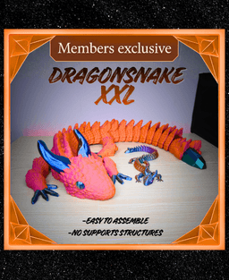 Dragonsnake XXL 3d model