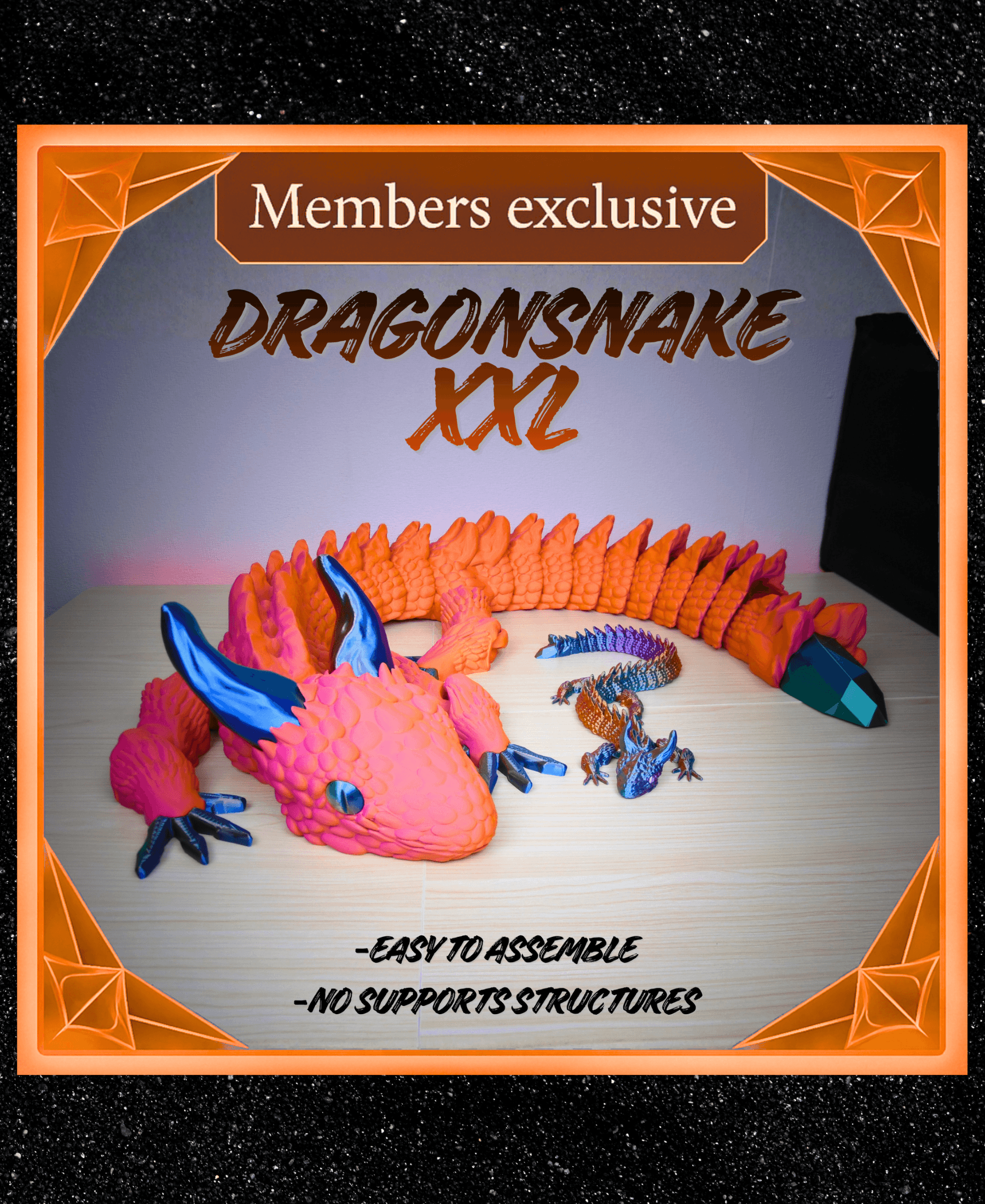 Dragonsnake XXL 3d model