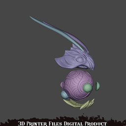 Yunara Cosplay Accessories League of Legends 3d model