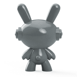 3D Printable Space Bunny Figure STL File - Perfect for Personal & Commercial Use 3d model