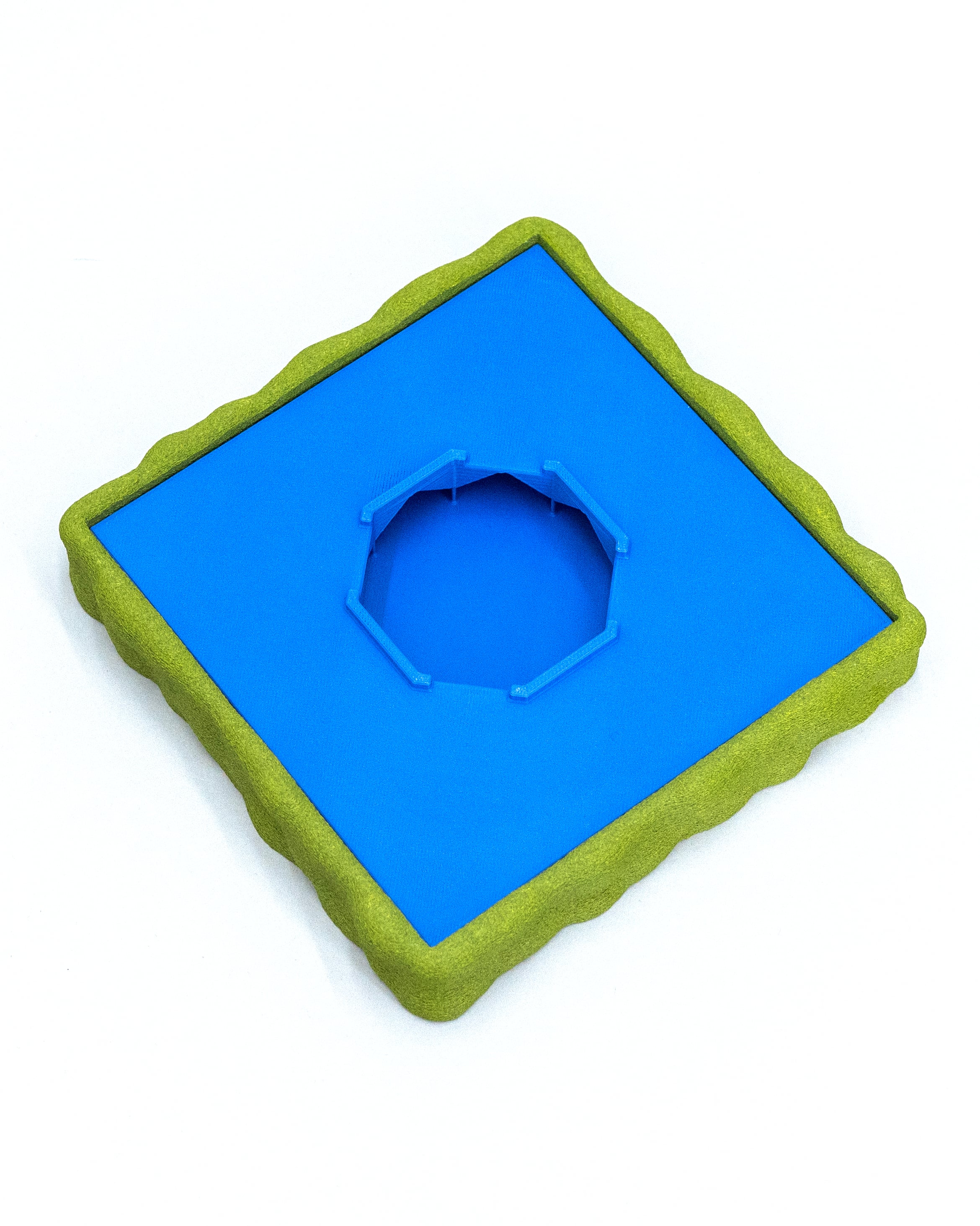 Moss Dish/Frame for 140mm Chunky Block Drip Tray 3d model