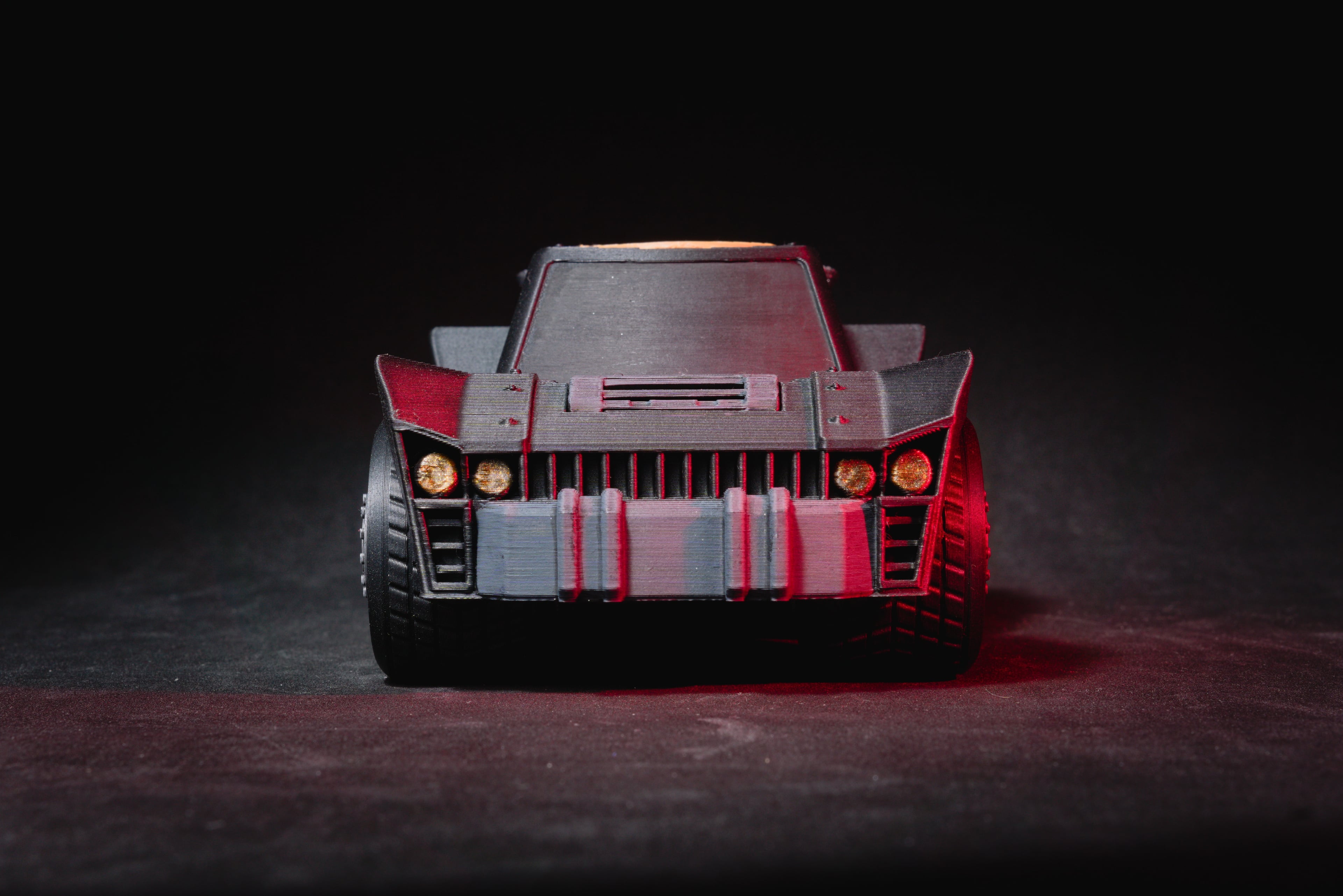 Tooned Batmobile 2022 3d model