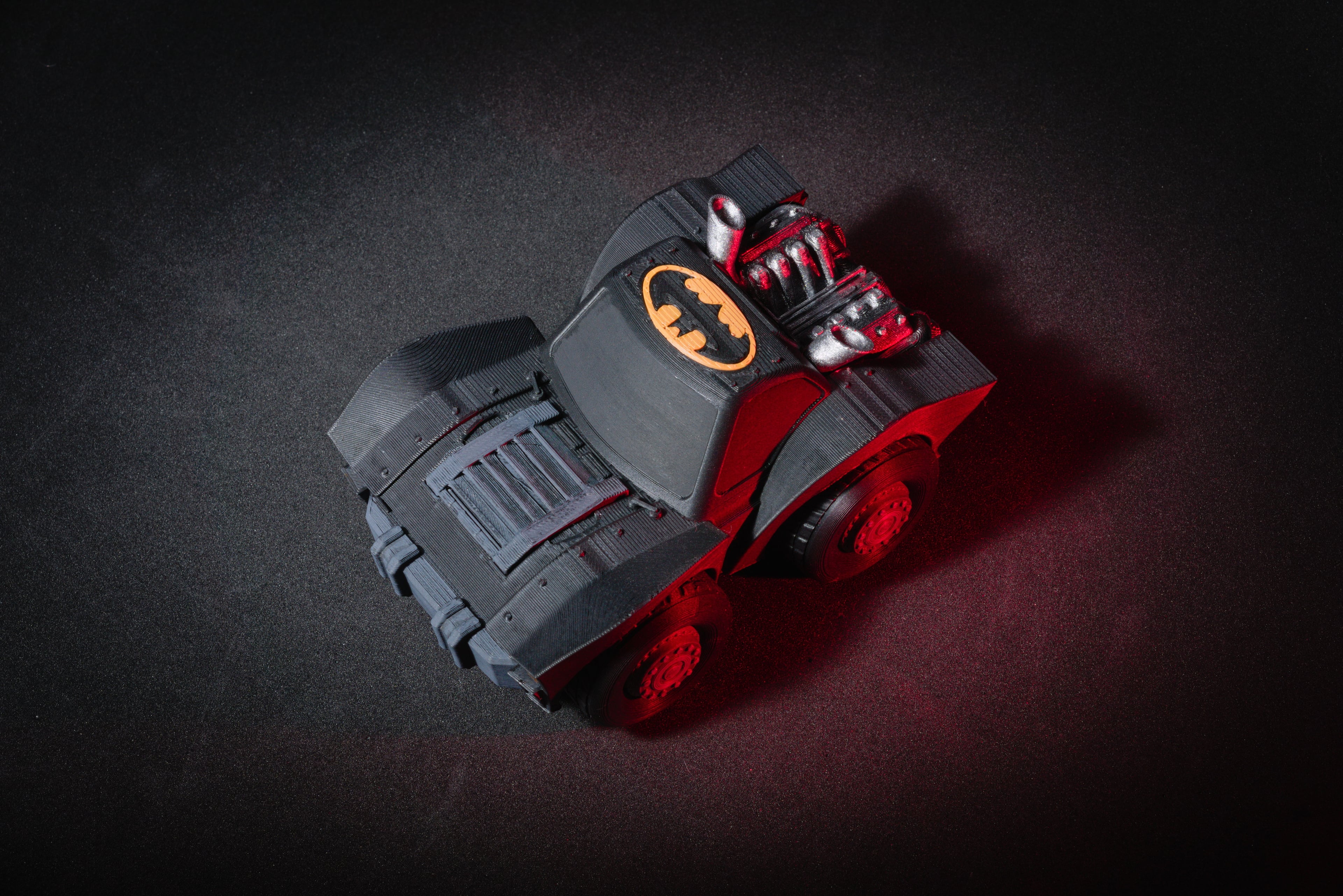 Tooned Batmobile 2022 3d model