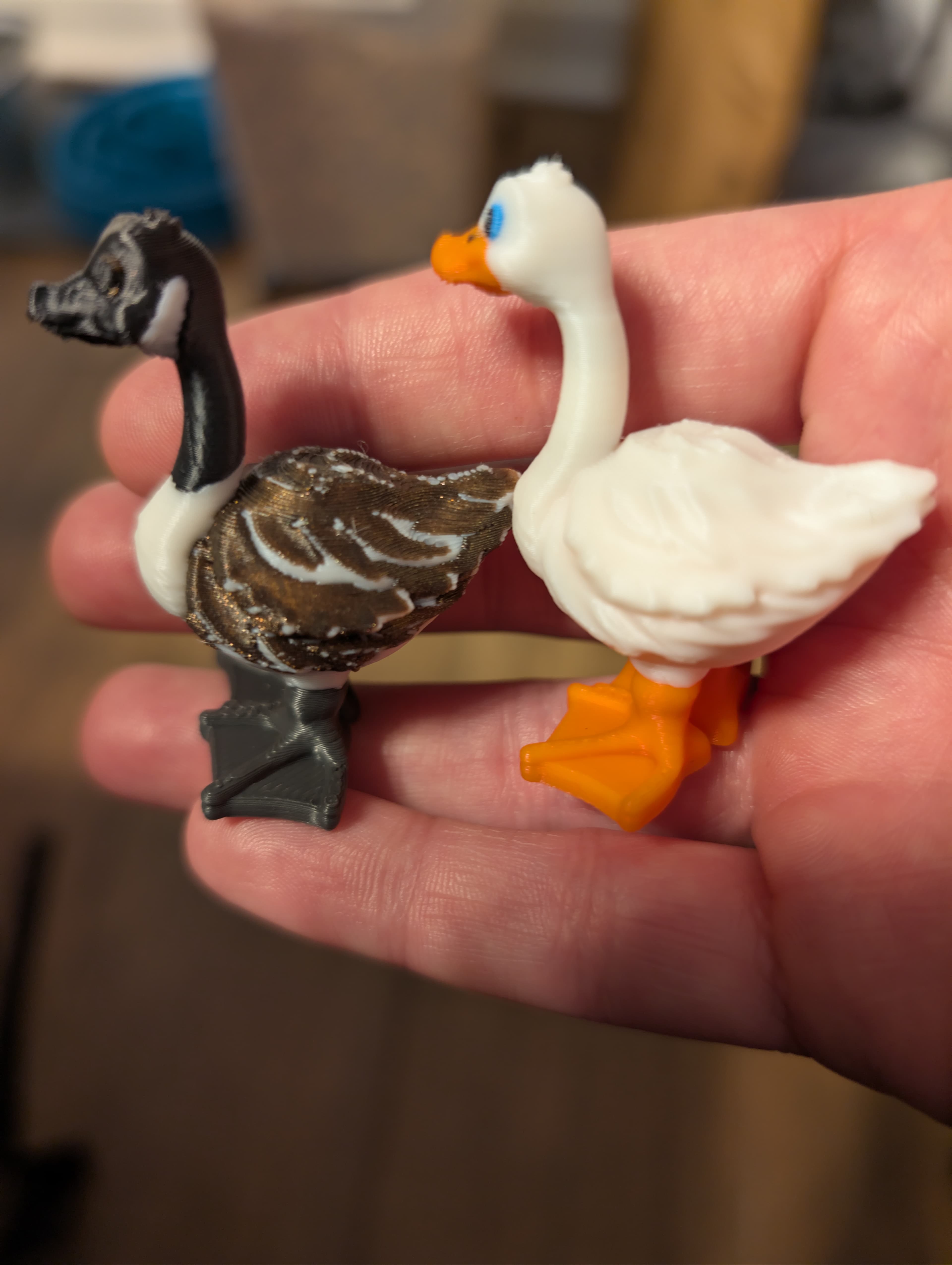 Scaled down to 25%
Attempt at a Canadian Goose paint job.