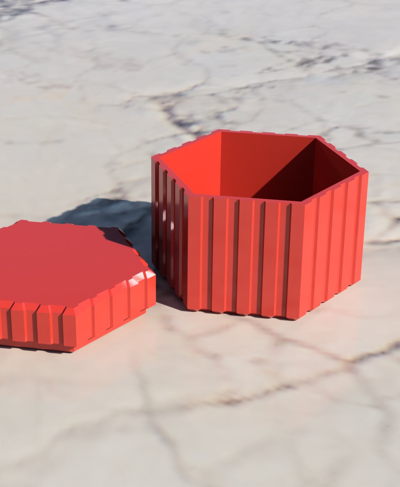 Small Box Organizer 3d model