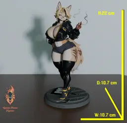 Thicc Pulchra | Zenless Zone Zero Fan Art 3d model