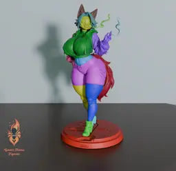 Thicc Pulchra | Zenless Zone Zero Fan Art 3d model