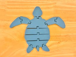 Articulated Sea Turtle 3d model