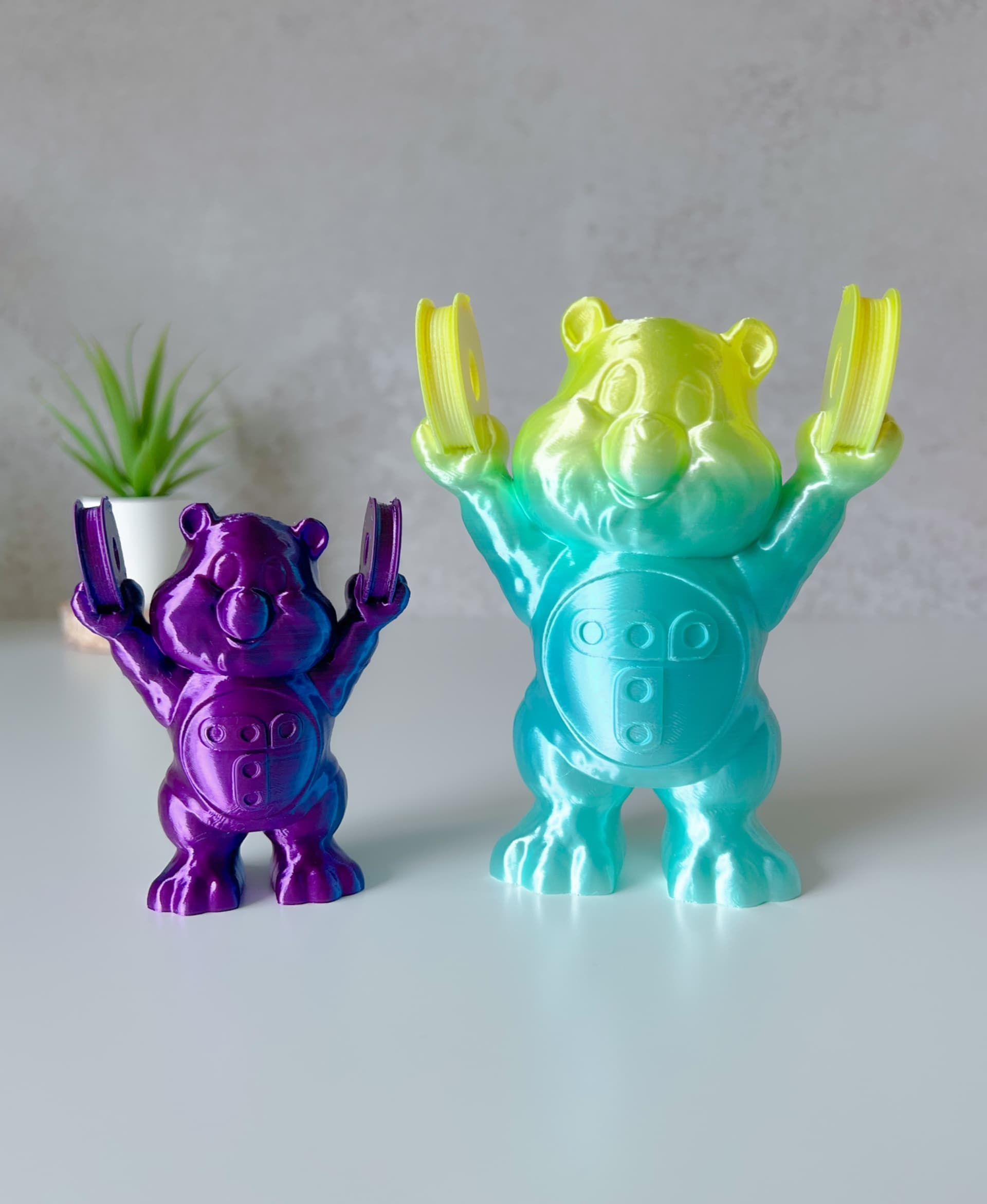 Size: 100% + 150%
3Dhojor filament.