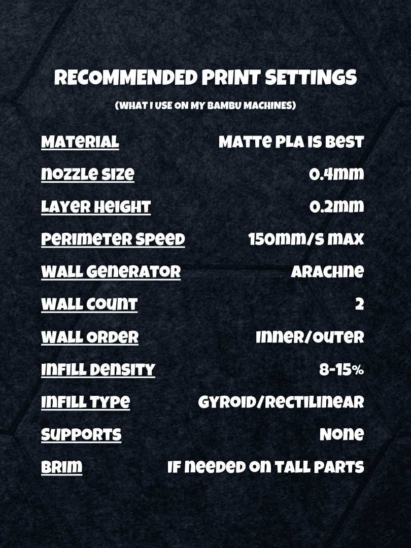 Emberfang - Dagger Prop Kit | No Supports, No AMS, No Glue 3d model