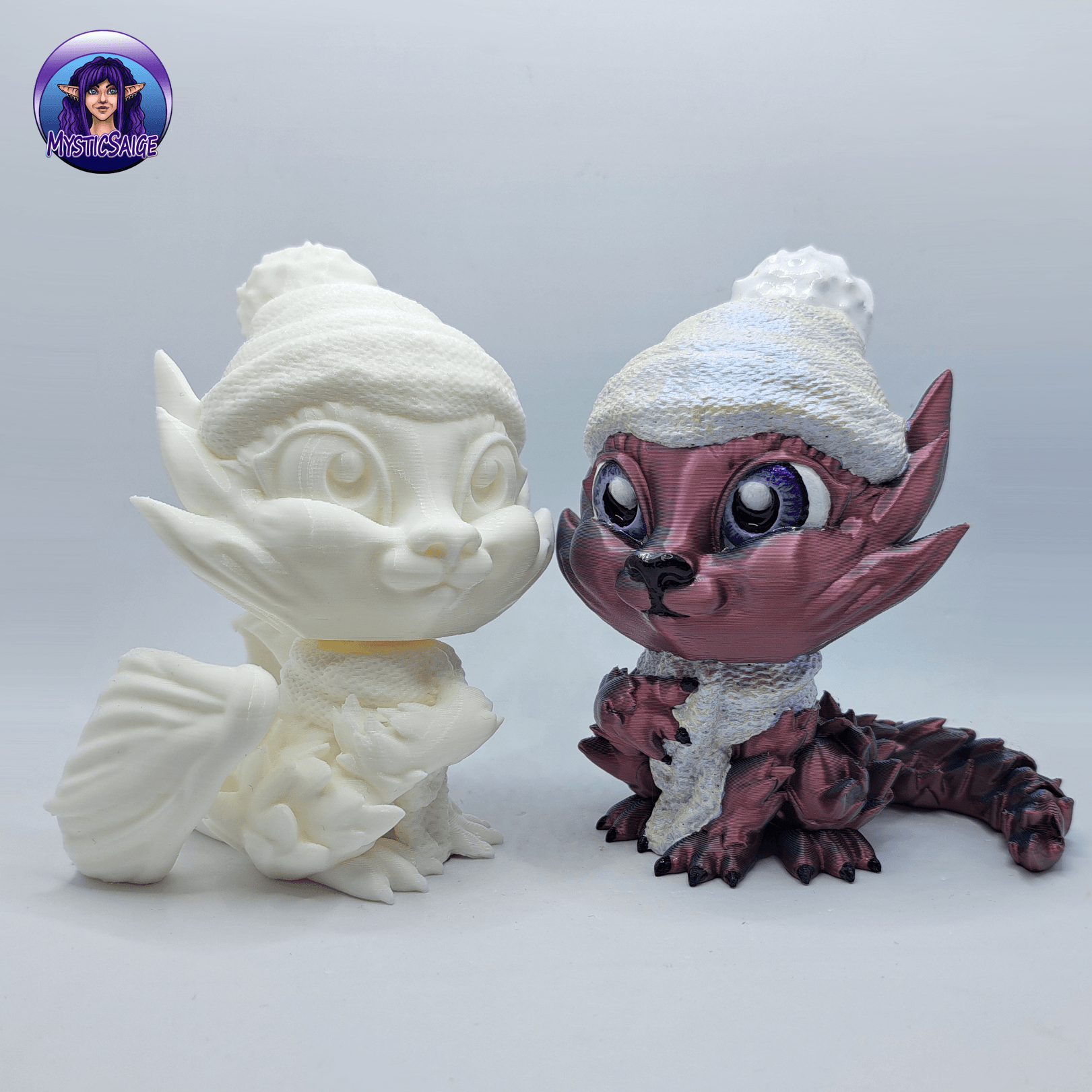 Winged Winter Hatchling 3d model