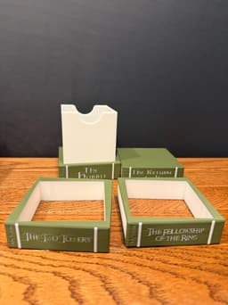 LOTR Book Deck Box (AMS required) 3d model