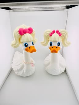 Cheerleader Goose Gear for Porch Goose 3d model