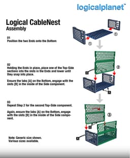 Logical CableNest C 3d model