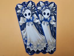 Cute Ghost Bookmark 2 - Hueforge - 4 colors 3d model