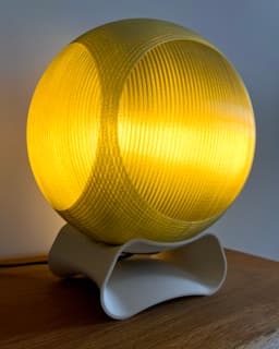 Olmo - a print in place desk lamp 3d model