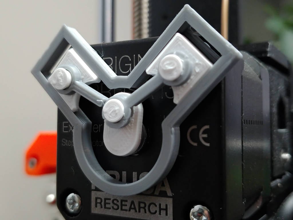 Kinetic Extruder Visualizer Engine 3d model