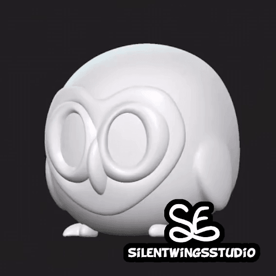 Little Owl 3d model