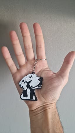 Pack 25 dog keychains STL & 3mf 3d model