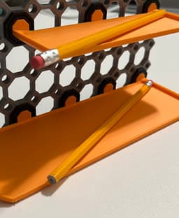 9 Multiholes Push-Fit Shelf | Multiboard 3d model