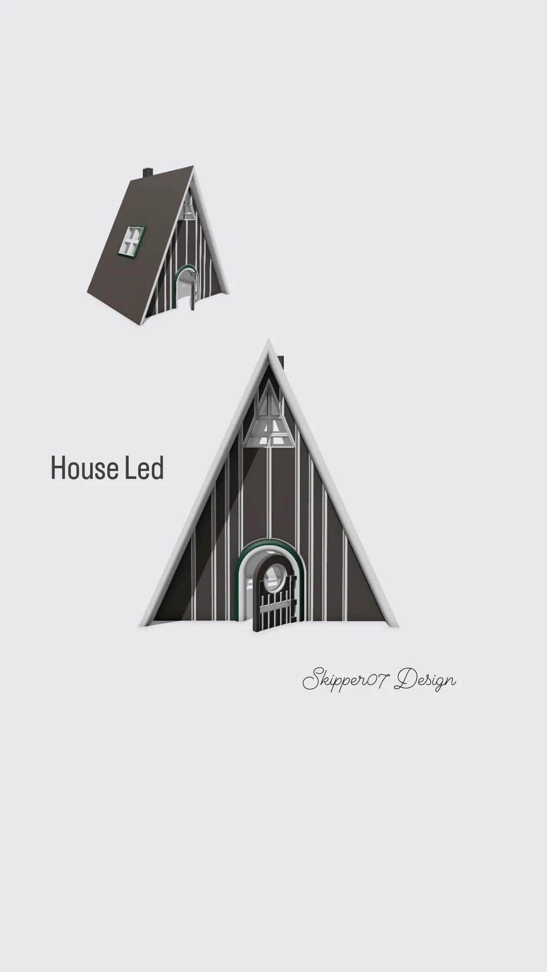 House Led 1.3.stl 3d model
