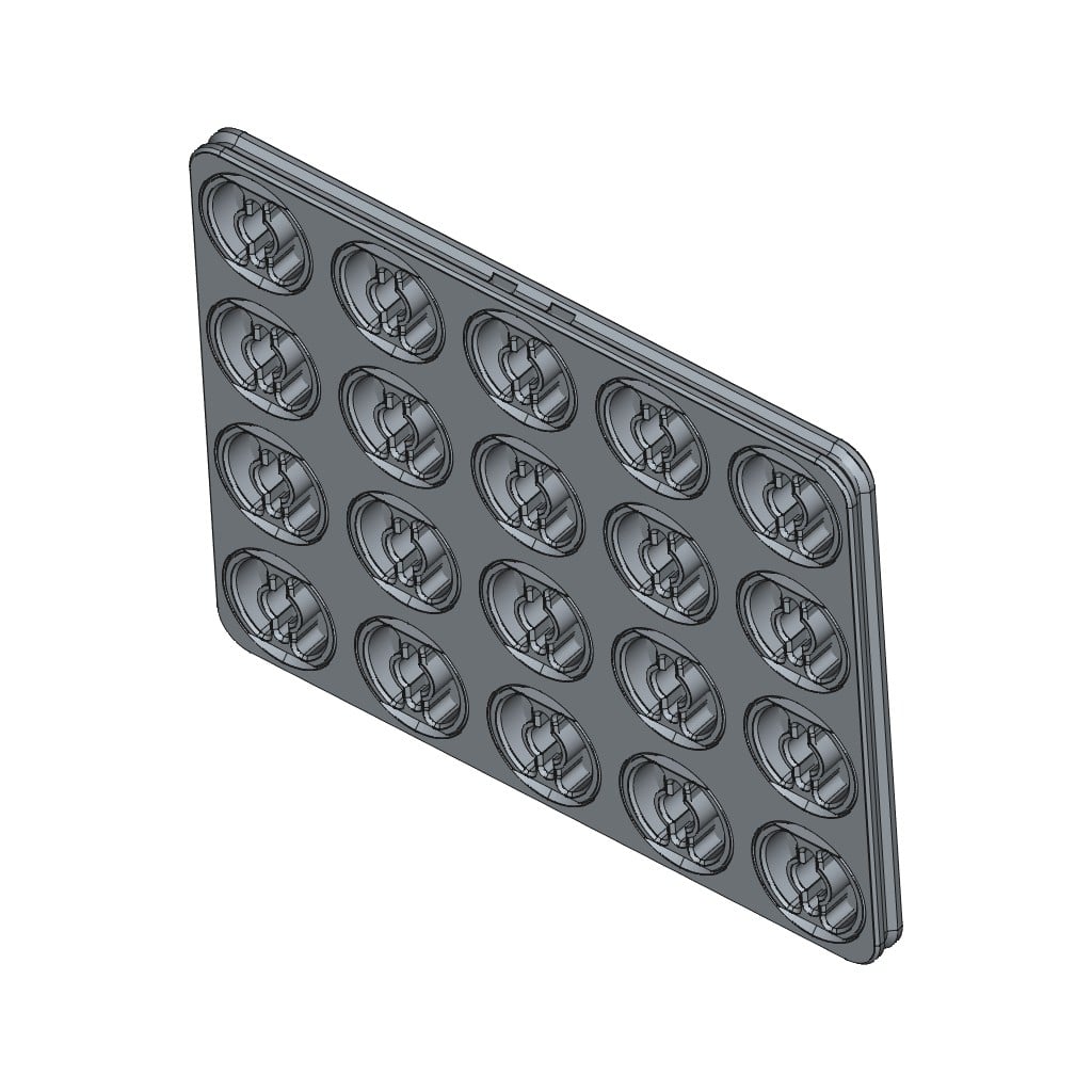 D-LOCK_PANEL.5X4-L 3d model