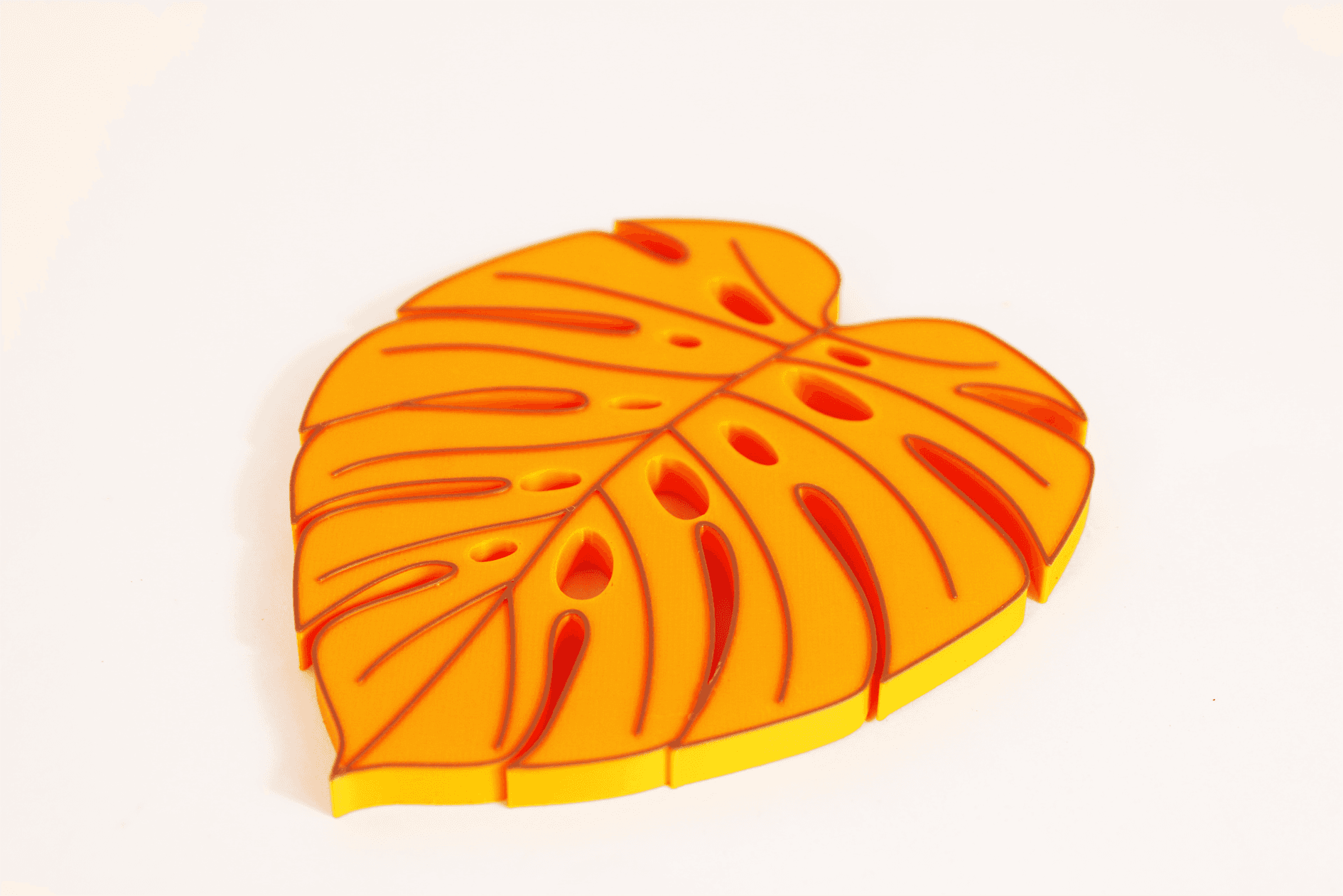 Bambu Pumpkin Orange and dark brown