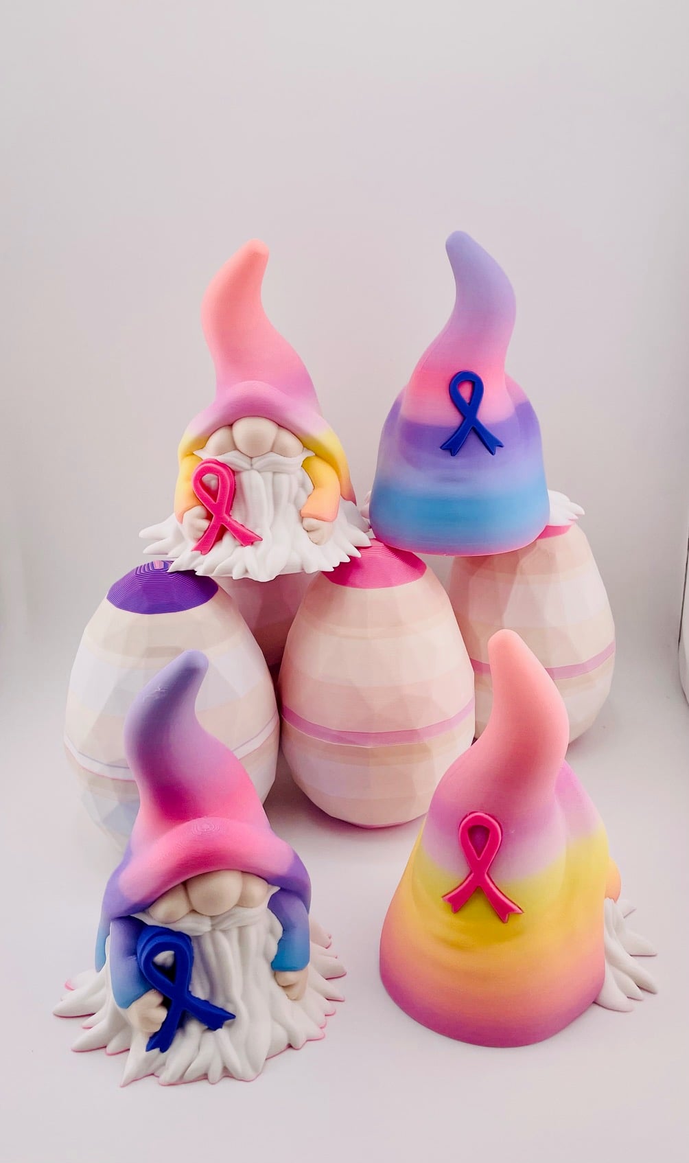 Awareness Ribbon Gnome 3d model
