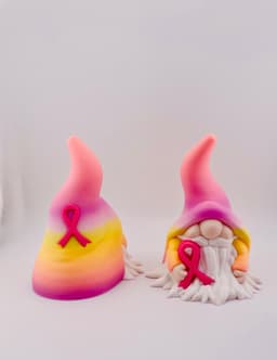Awareness Ribbon Gnome 3d model