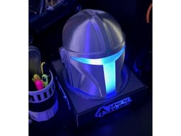Mandalorian Helmet Display Stand 3d model