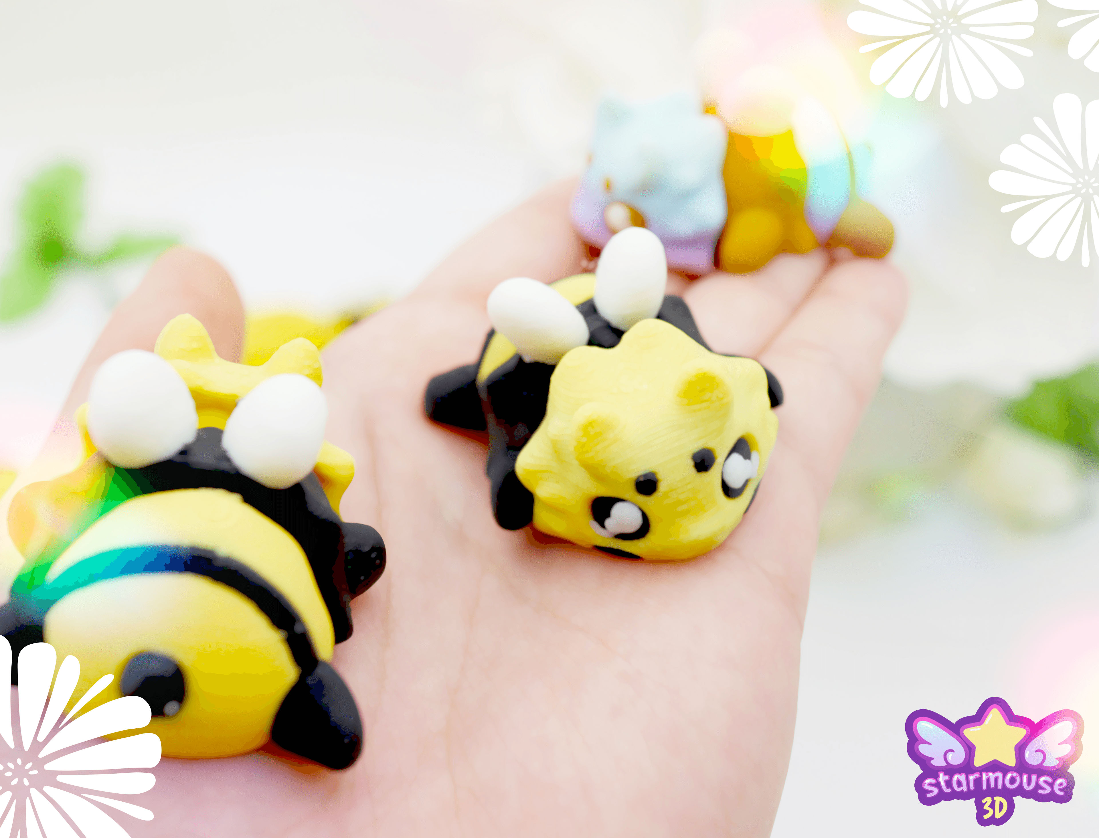 Bee Flexi and Hive 3d model