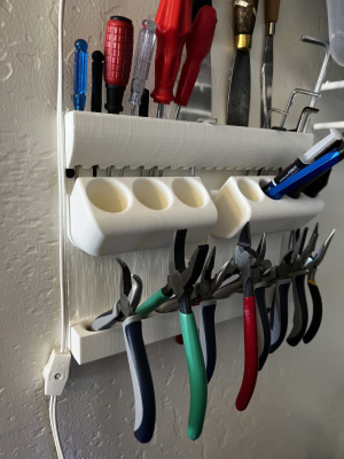 Tool Rack screw mount.stl 3d model