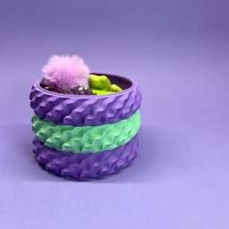 Stackable bowl “cream” 3d model
