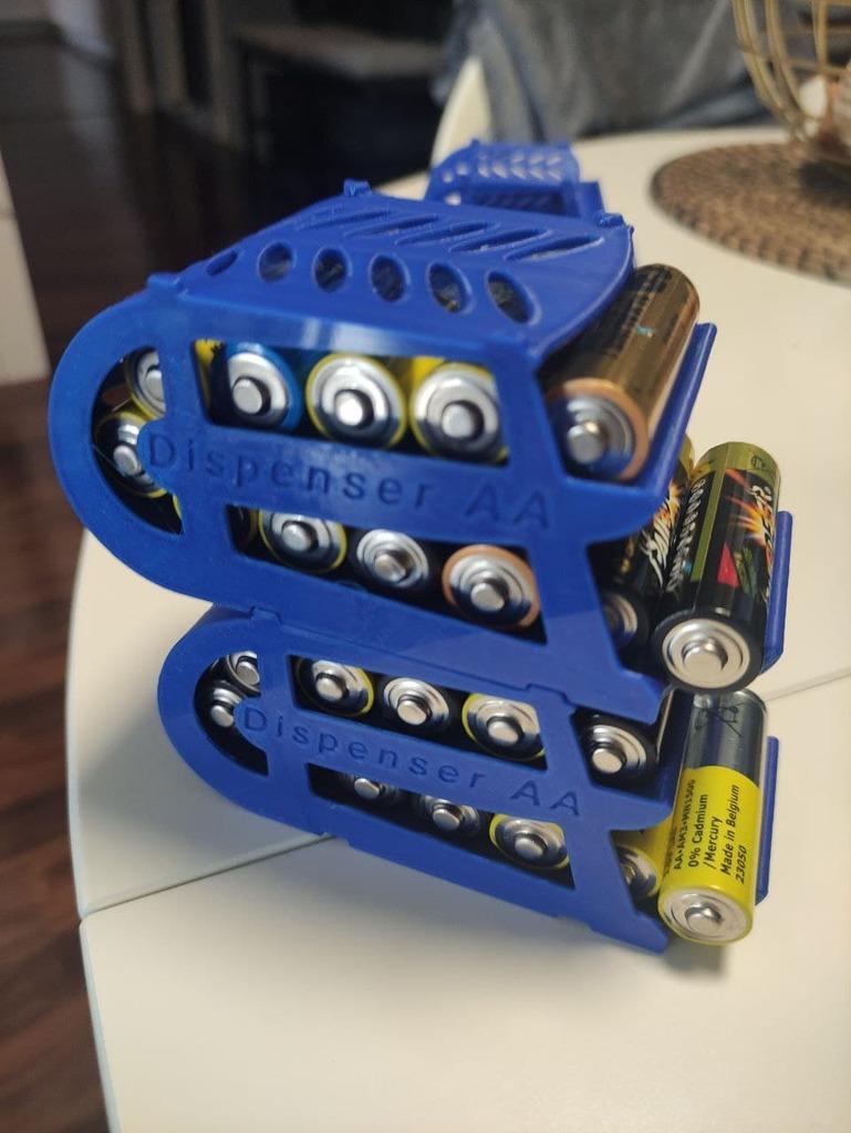 Battery Dispenser rotary stackable  3d model
