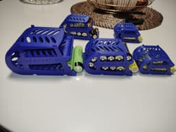 Battery Dispenser rotary stackable 3d model