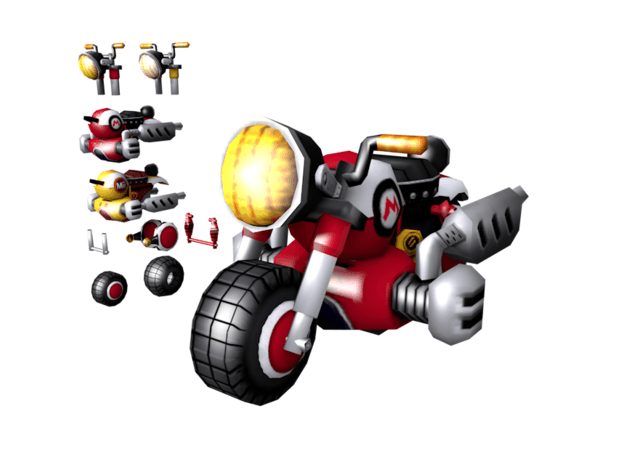 Bit Bike 3d model