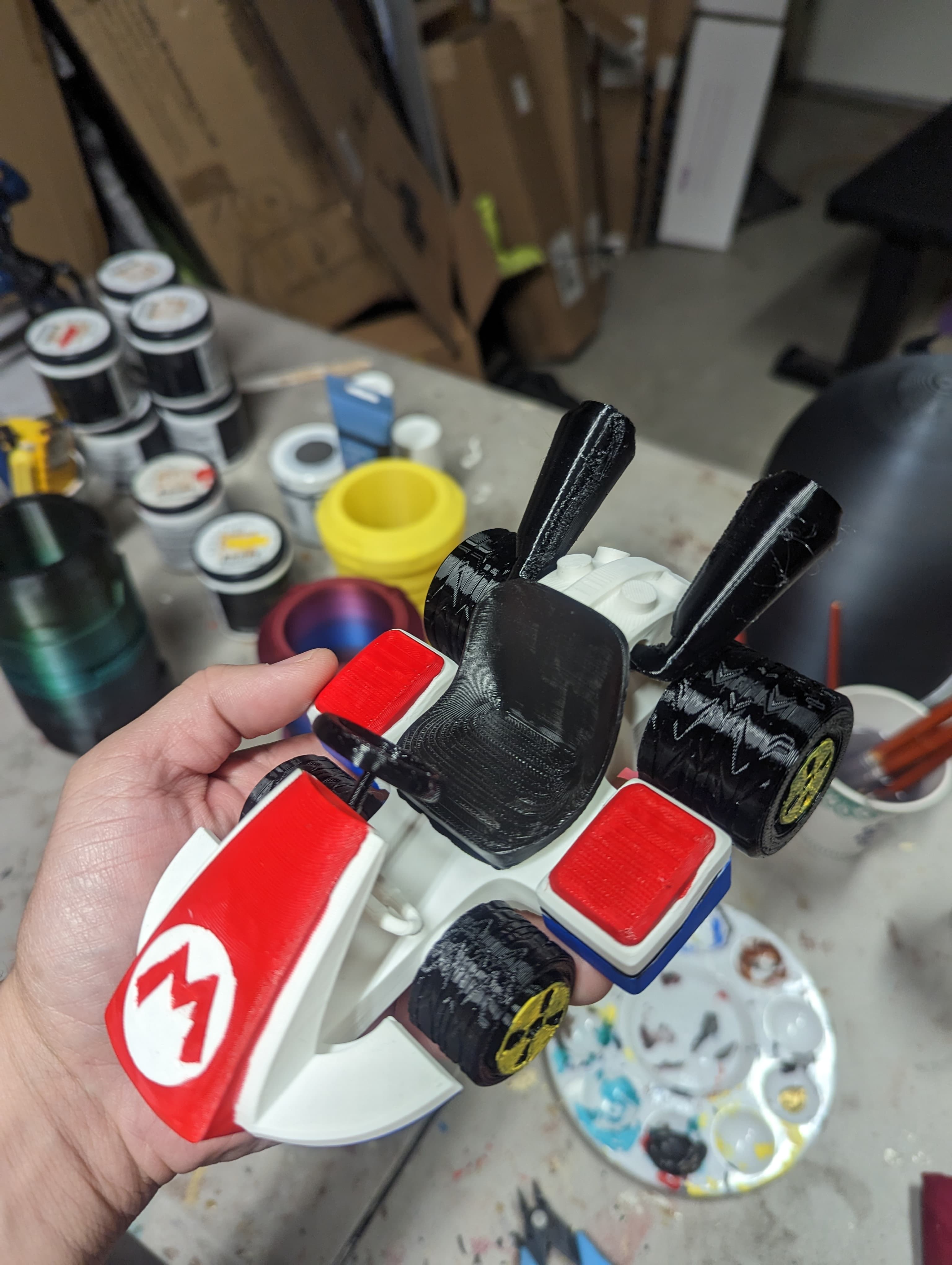 Mario Kart Car 3d model