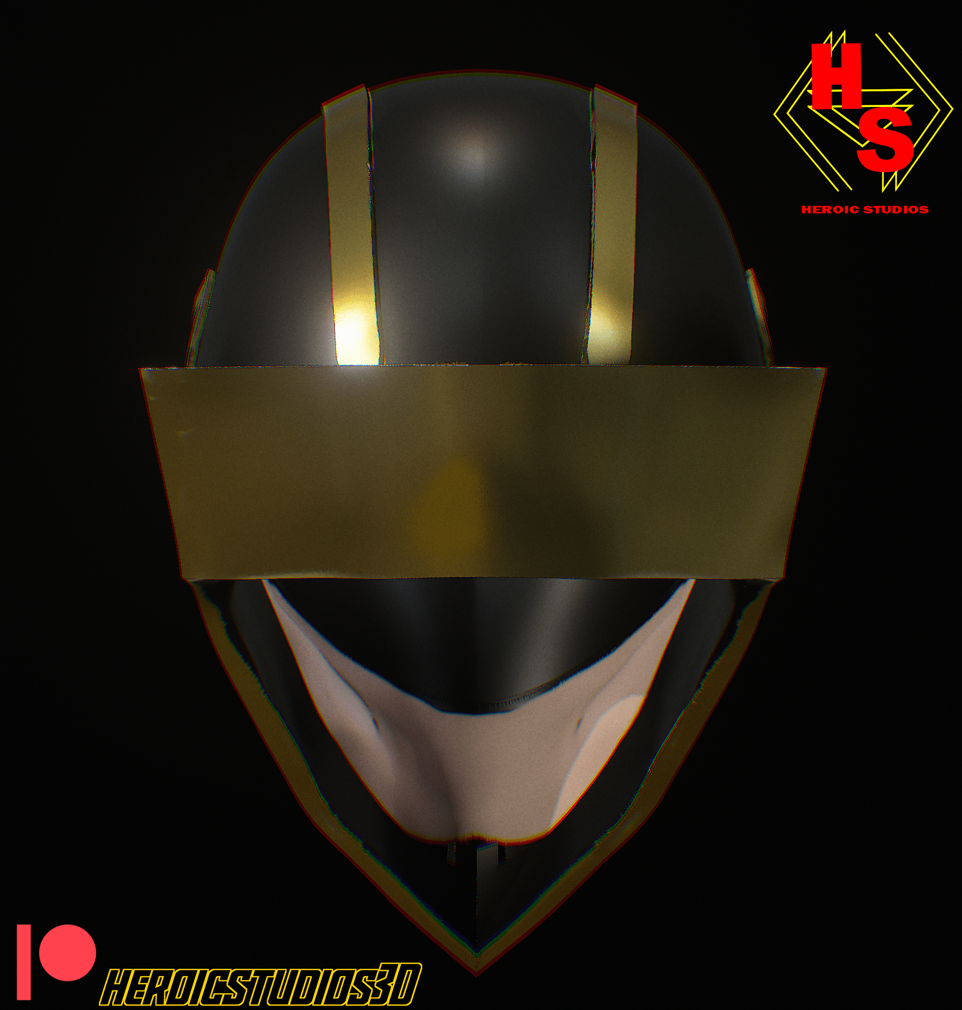 Death Ranger Helmet 3d model
