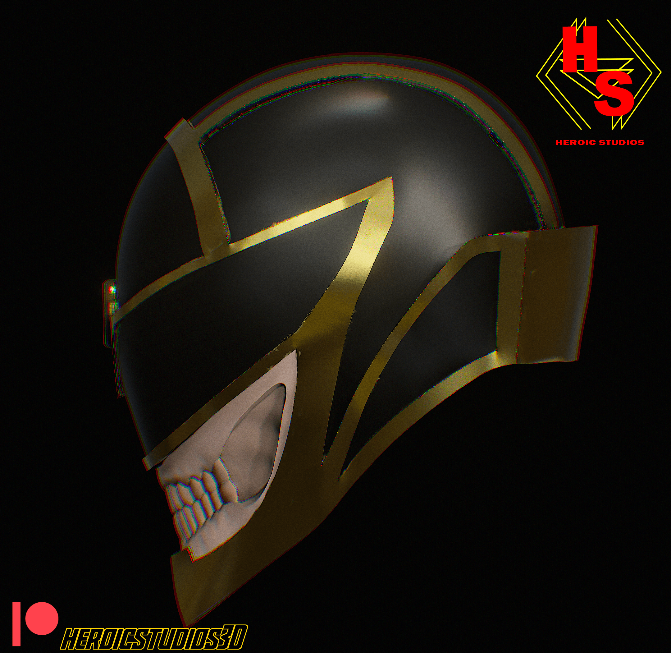 Death Ranger Helmet 3d model