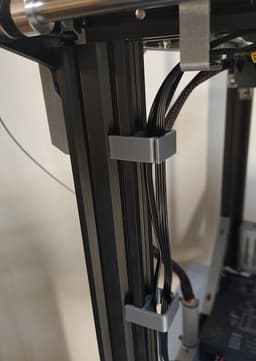 Cable holder clip 2020 V-profile 20 Ender / Kabelhalter Klipp 2020 V-Profil 20 Ender 3d model
