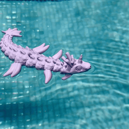 Flexi Water Dragon 3d model