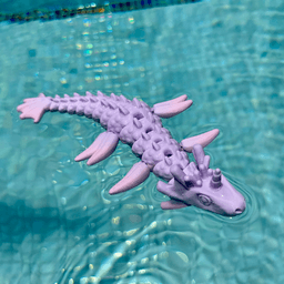 Flexi Water Dragon 3d model
