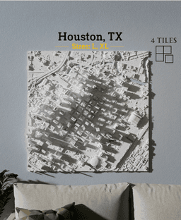 Houston, TX - Small 3d model