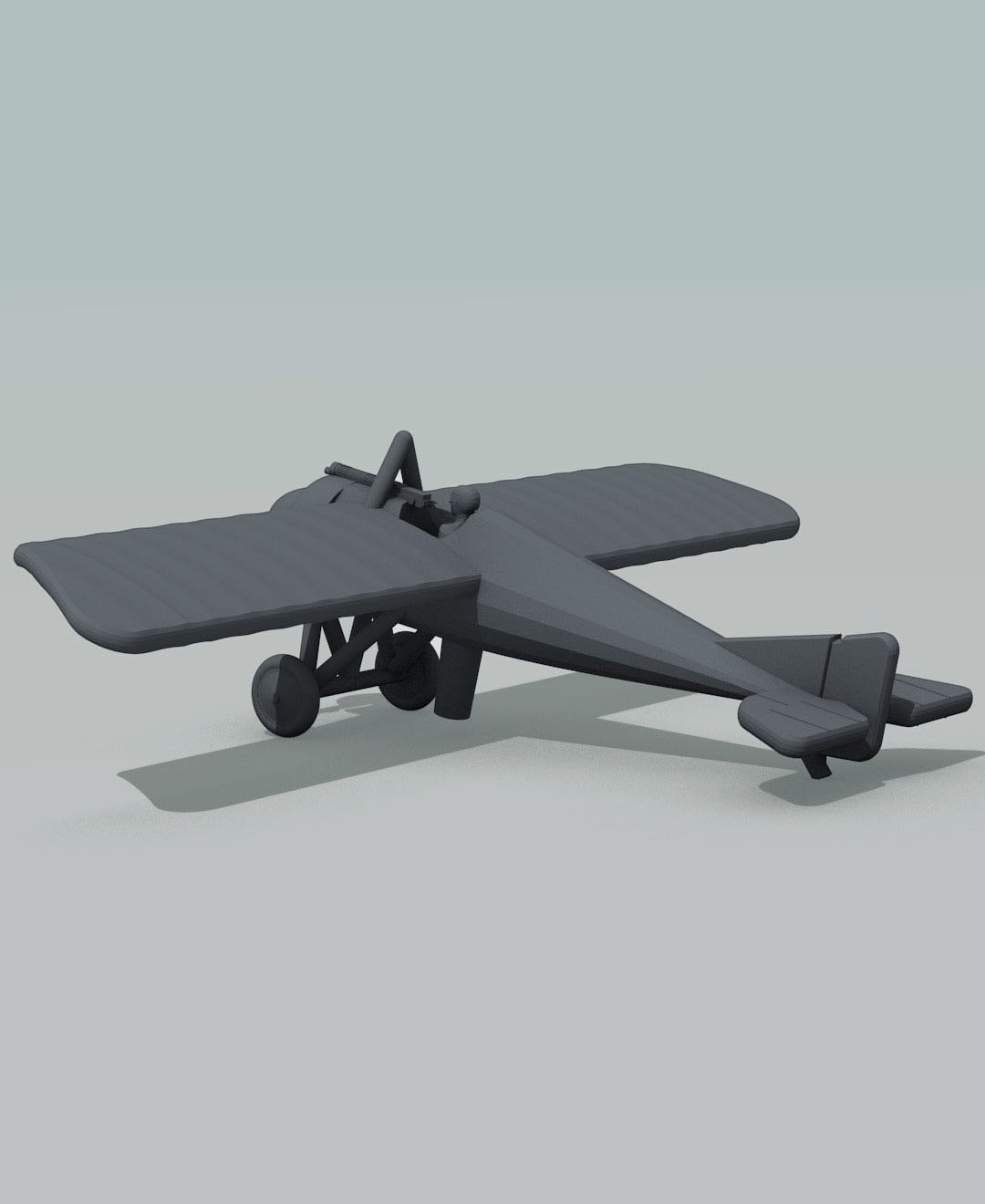 1:144 Morane-Saulnier Type V 3d model