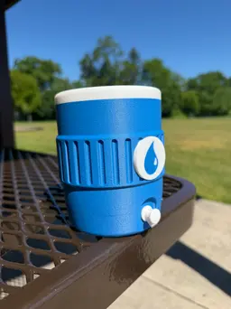Drink Cooler Deck Box 3d model