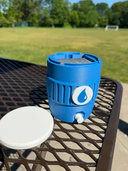 Drink Cooler Deck Box 3d model
