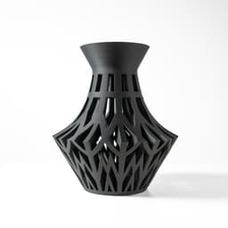 The Ark Vase, Modern and Unique Home Decor for Dried and Preserved Flower Arrangement | STL File 3d model