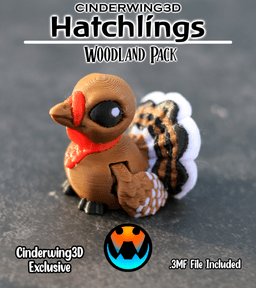 Turkey - Cinder Hatchlin 3d model